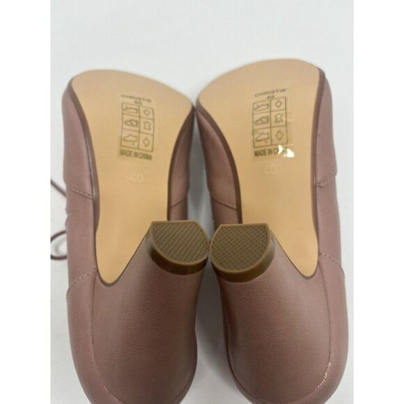 Chelsea Crew NWOB 50s Christie Shoe Booties Mauve Women’s Size 40 EU/9.5 US - Picture 8 of 9